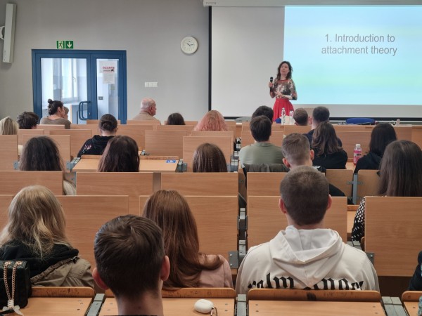 Wizyta dr Natalii Constantinescu z Rumunii w SAN w ramach programu Erasmus+
