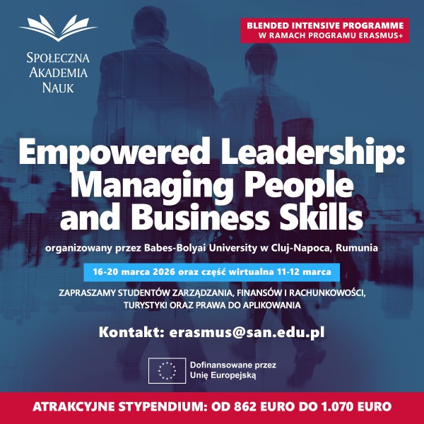 Zaproszenie do Empowered Leadership: Managing People and Business Skills Zaproszenie do Empowered Leadership: Managing People and Business Skills