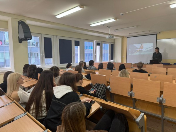 Wizyta dr Ligi Bruniny z Turiba University w ramach programu Erasmus+ Wizyta dr Ligi Bruniny z Turiba University w ramach programu Erasmus+
