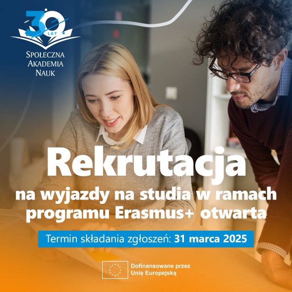 Rekrutacja na wyjazdy na studia w ramach programu Erasmus+ otwarta